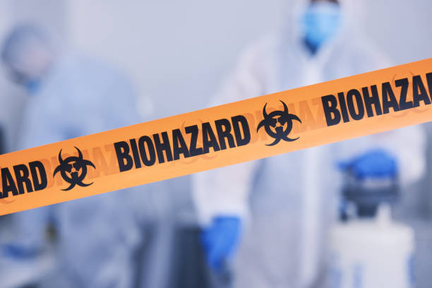 Professional Biohazard technician working in Hudsonville, MI